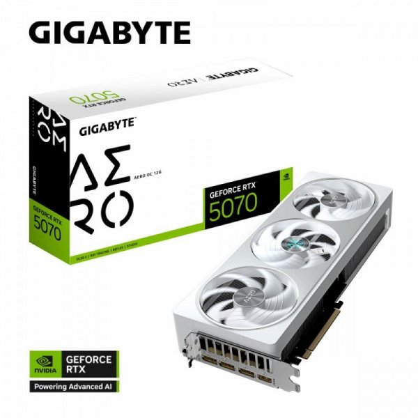 Karta graficzna RTX 5070 AERO OC 12GB GDDR7 192bit HDMI/DP