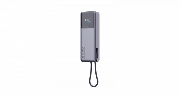 PowerBank 165W 10000mAh z wbudowanym kablem