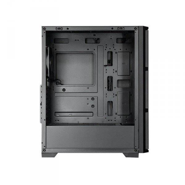 Obudowa AS-02B-TG-OP Midi Tower czarna