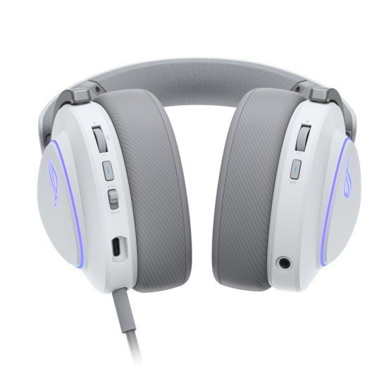 Słuchawki ROG Delta II Wireless 2.4GHz/BT/3.5 Białe