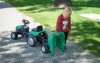 WOOPIE Traktor na Pedały Farmer GoTrac MAXI z Przyczepą Ciche Koła