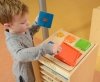 Piramidka Drewniana Edukacyjna Liczenie Kolory Masterkidz Montessori