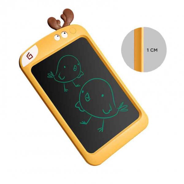 WOOPIE Tablet Graficzny 10.5" Dinozaur dla Dzieci do Rysowania Znikopis + Rysik