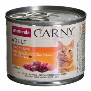 ANIMONDA Carny Adult smak: wołowina i kurczak 200g