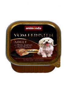ANIMONDA Vom Feinsten Classic smak: wołowina, jogurt + owsianka 150g