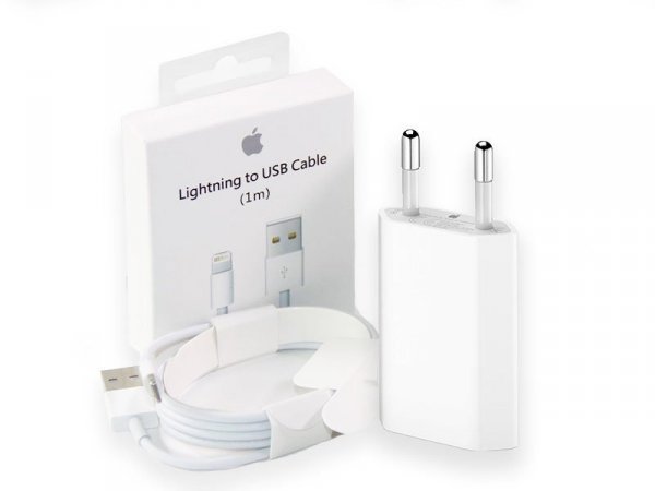 Ładowarka + Kabel Apple iPhone 5 SE 6 7 8 X 