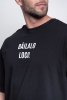 T-Shirt oversize do tańca BÁILALO LOCO - czarny