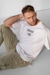 T-shirt oversize do tańca BÁILALO LOCO - biały 