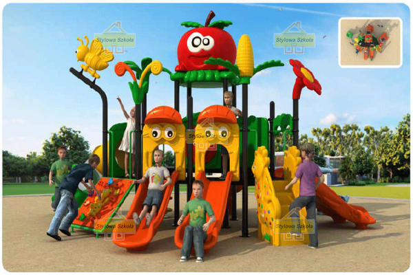 plac zabaw szkolny, plac zabaw do szkoły, plac zabaw producent, plac zabaw spółdzielnia, zestaw sprawnościowy, plac zabaw robot, plac zabaw do przedszkola, plac zabaw owoc, plac zabaw sk