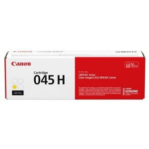 Canon oryginalny toner 045 H Y, 1243C002, yellow, 2200s, high capacity
