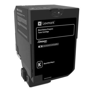 Lexmark oryginalny toner 74C20K0, black, 3000s, return