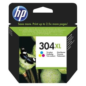 HP oryginalny ink / tusz N9K07AE, HP 304XL, Tri-color, blister, 300s, 7ml