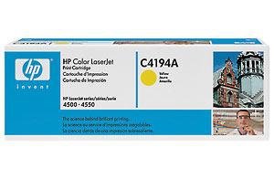 Toner HP C4194A yellow do Color LaserJet 4500 / 4550 na 6 tys. str.