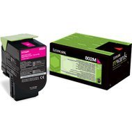Kaseta z tonerem Lexmark 802M do CX-310/410/510 | zwrotny | 1 000 str. | magenta