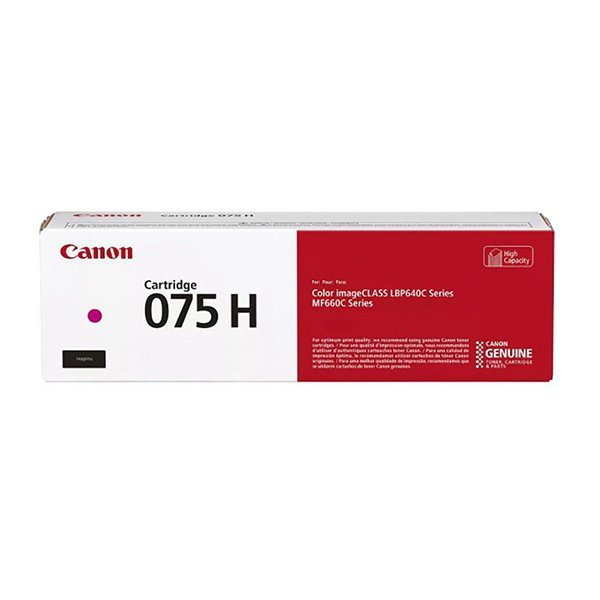 Canon oryginalny toner 075 H M, 6367C002, magenta, 2500s, high capacity