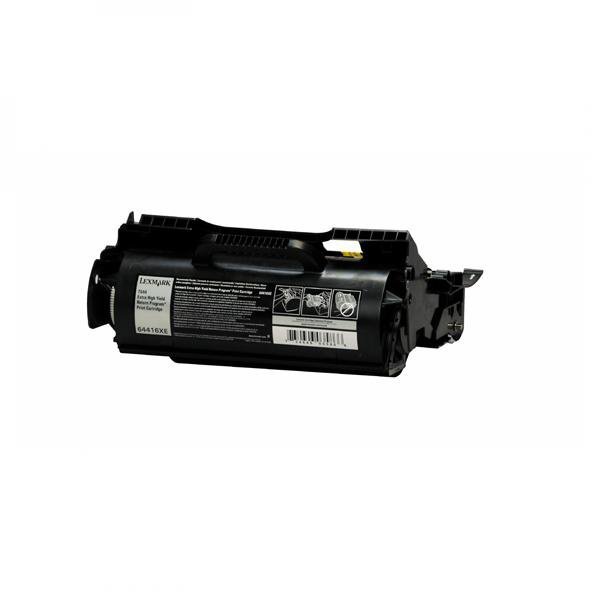 Lexmark oryginalny toner 64416XE, black, 32000s, return