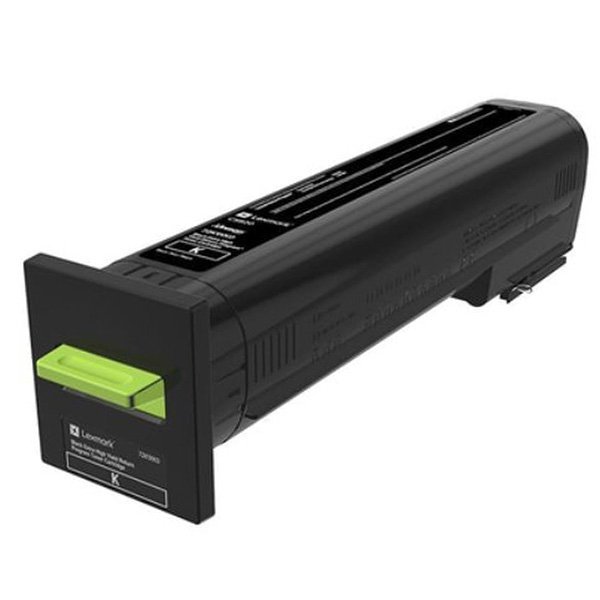 Lexmark oryginalny toner 72K2XKE, black, 33000s, extra duża pojemność