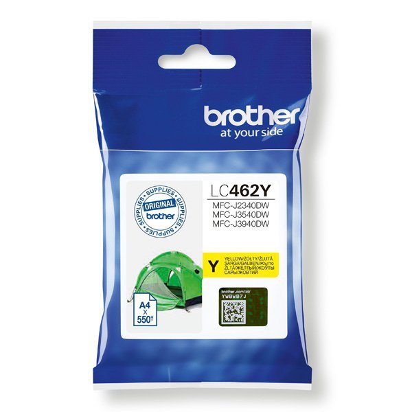 Brother oryginalny ink / tusz LC-462Y, yellow, 550s