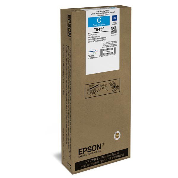 Epson oryginalny ink / tusz C13T945240, cyan, 5000s, 1x38.1ml
