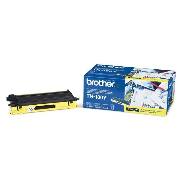 Brother oryginalny toner TN130Y, yellow, 1500s