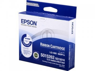 Epson Taśma LQ670/680/680 S015262 Black, 2 mln znaków