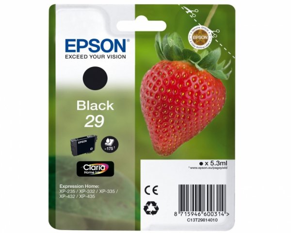Epson Tusz T2981 Black T29 5,3ml