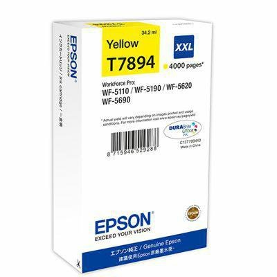 Epson Tusz WF5110 T7894XXL Yellow 34,2ml