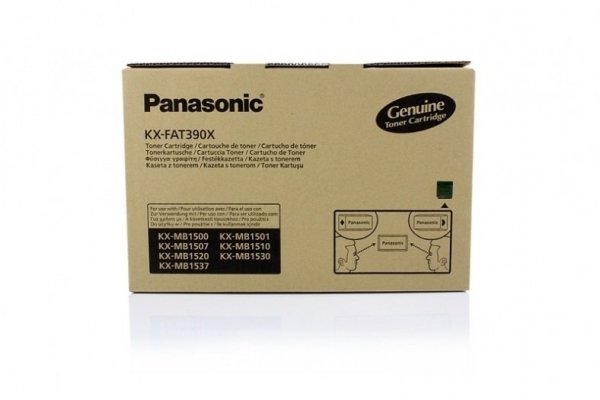 Toner oryginalny Panasonic KX-FAT390X do KX-MB1500 / KX-MB1501 / KX-MB1507 / KX-MB1510 / KX-MB1520 / KX-MB1530 / KX-MB1537 na 1,5 tys. str.