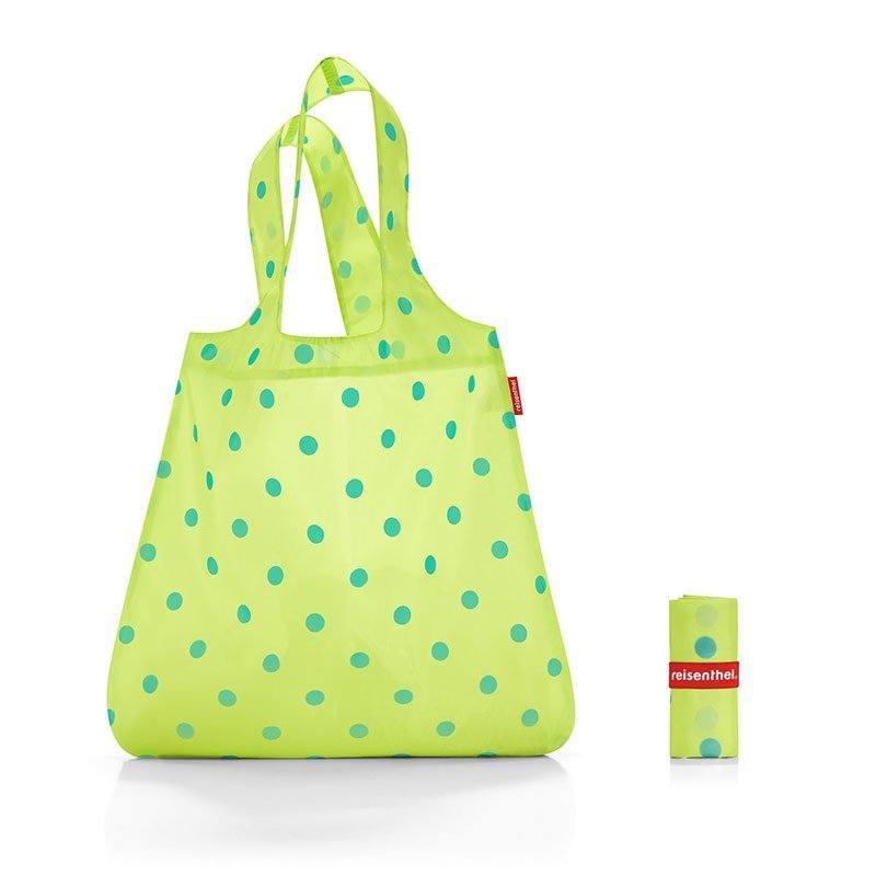 Siatka na zakupy Mini Maxi Shopper kolor Lemon Dots, firmy Reisenthel