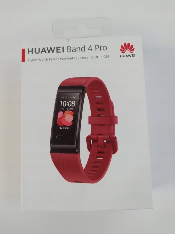 Smartwatch Huawei Band 4 Pro czerwony