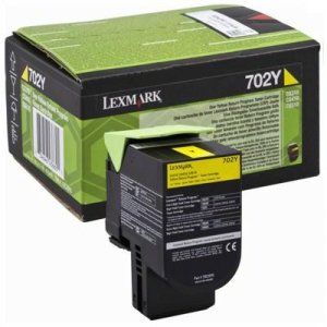 Lexmark Toner 70C20Y0 Yellow 1K 702CY CS310dn, CS310n, CS410dn, CS410dtn