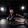 KNV06 BLUE KETTLEBELL ŻELIWNY POKRYTY WINYLEM HMS