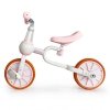 Rower rowerek biegowy 4w1 Pedały Kółka boczne różowy ECOTOYS