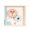 Drewniana kostka edukacyjna sorter klocki ECOTOYS