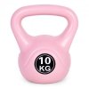 Kettlebell kettle 10 kg do ćwiczeń hantla kula odważnik obciążenie ciężar fitness różowy ModernHome