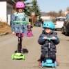 Kask na rolki, deskorolkę, fiszkę WORKER Neonik niebieski