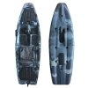 Składana łódka rower wodny wędkarski na pedały inSPORTline Rhoner Urban Camo