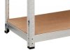 Regał magazynowy 5 poziomów 625 kg 150 x 75 x 30  cm