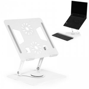 Podstawka obrotowy stojak pod laptop aluminiowy składany z regulacją
