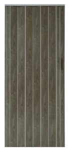 Drzwi harmonijkowe 001P DĄB GRAFIT MAT 100 cm
