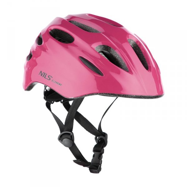 MTW01 LED RÓŻOWY ROZM. S (44-50 cm) KASK NILS EXTREME