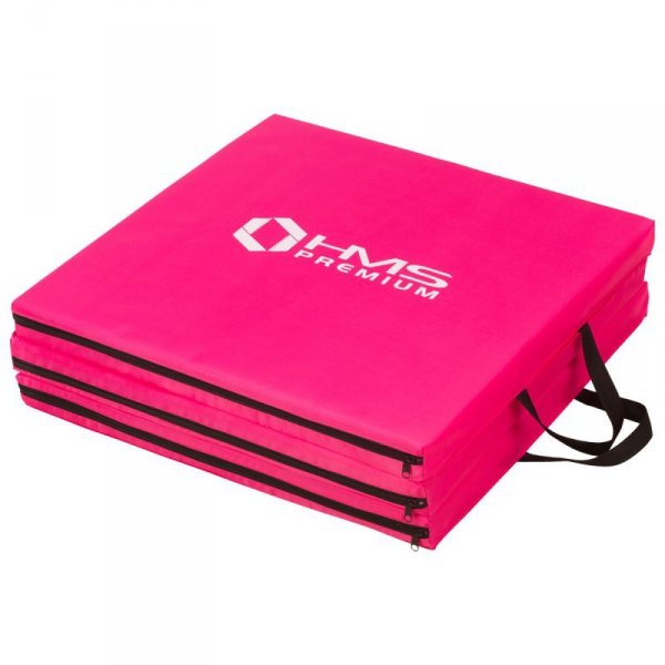 MGS02 PINK MATERAC GIMNASTYCZNY SKŁADANY 1800x600MM HMS PREMIUM