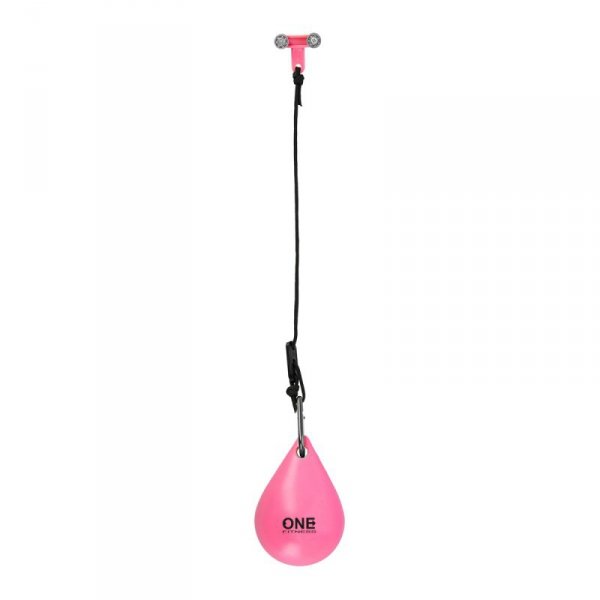 ZESTAW HULA HOP OHA02 PINK Z WYPUSTKAMI I OBCIĄŻNIKIEM ONE FITNESS + PAS BR160