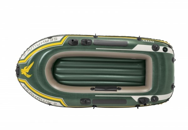 Ponton Seahawk 2 + pompka + 2 wiosła 68347 Intex