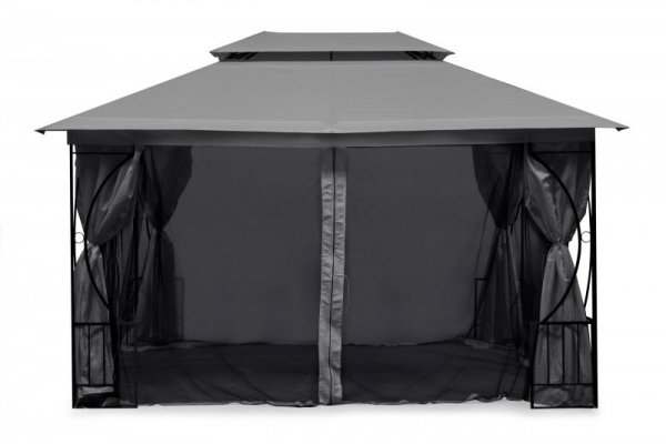 Namiot pawilon ogrodowy  lux altana 3x4m moskitiera i pełne ścianki