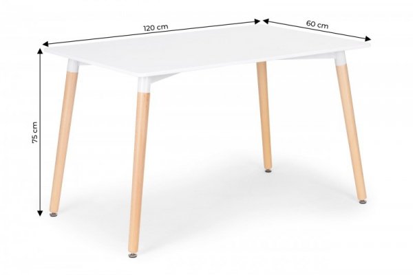 Stół nowoczesny do jadalni salonu kuchni 120x60 cm ModernHome