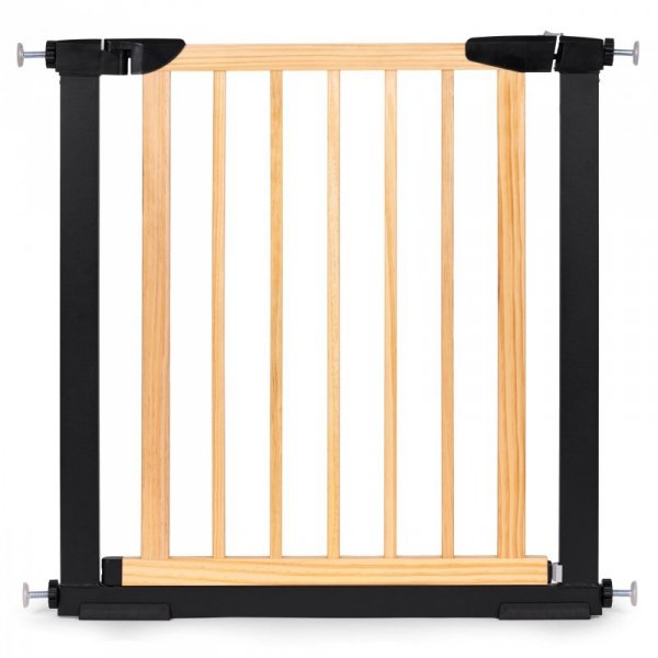 Bramka barierka zabezpieczająca 74-80 cm na schody i drzwi metal drewno ECOTOYS