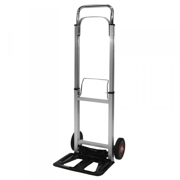 Wózek magazynowy transportowy aluminiowy składany ręczny młynarka  90 kg