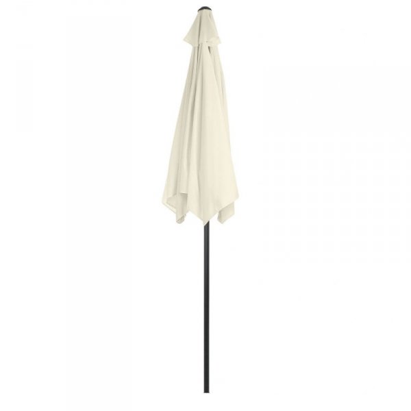 Składany parasol ogrodowy balkonowy regulowany 210 cm beżowy