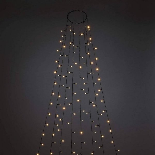 Kurtyna świetlna 300 lampek LED na choinkę